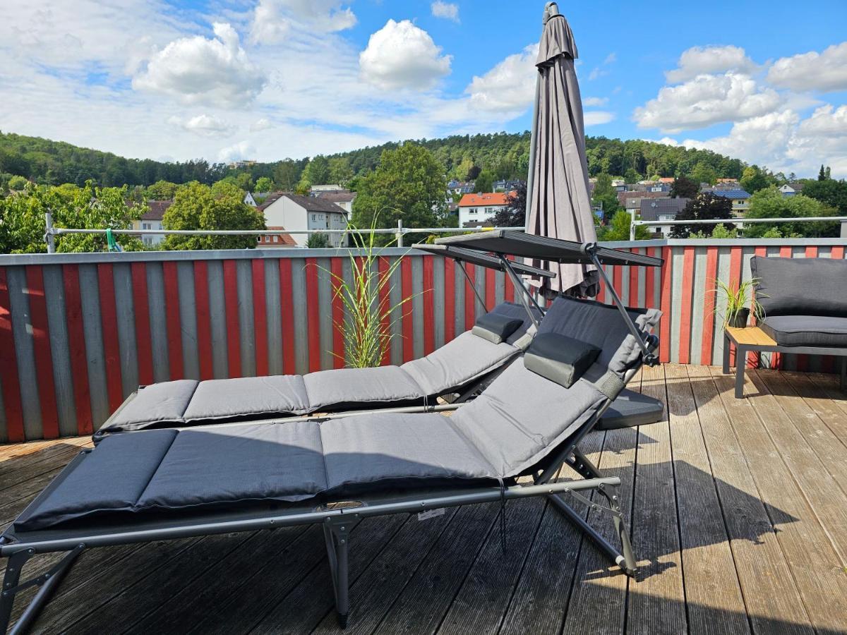 Tucan - Rooftop Terrace With View, Bbq, Ps4+Stream Marburg Exteriör bild